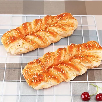 

Artificial bread Artificial food squishy Bread Simulation Model Soft Bread Fake Cake Bakery Photography props Decor Soft Bread