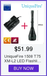 Uniquefire UF-1407 XRE черный масштабируемый светодиодный фонарик зеленый/красный/белый свет 3 режима 38 мм объектив портативный светильник для кемпинга