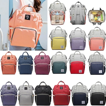 

Muti-Colors Mummy Maternity Nappy Bag Brand Large Capacity Baby Travel Backpack Designer Nursing Bag For Baby Care Diaper Bag