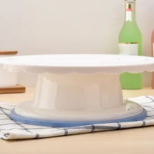 Недавно вращающийся Вращающийся торт двухсторонний, для украшения на нескользящей подошве Круглый Поворотный Стол для выпекания кексов, Микки Маус