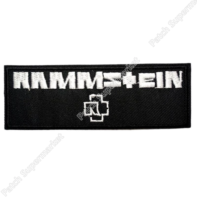 

4.7" Heavy Metal Music Rock Band LOGO Embroidered IRON ON Patch Applique Cap Hat