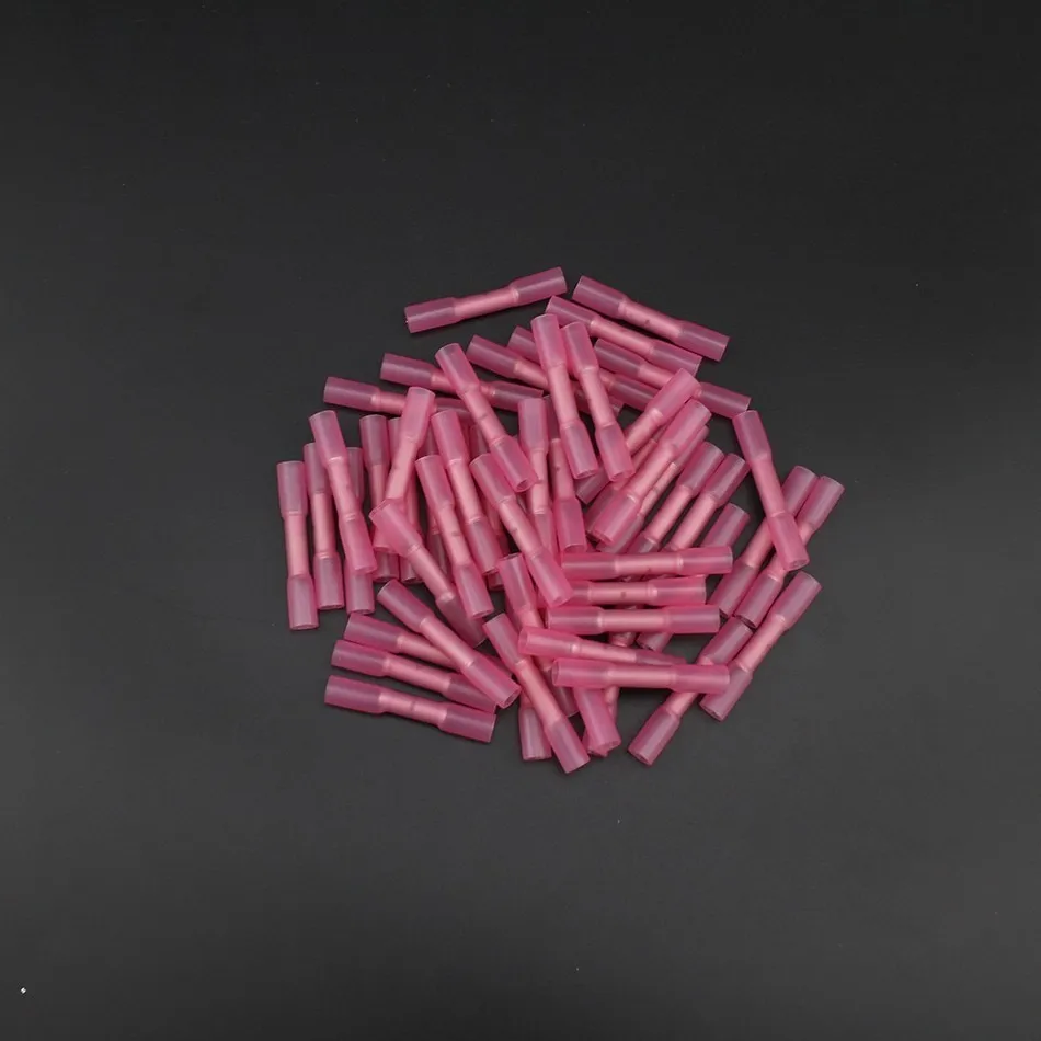 500pcs Insulated Heat Shrink Butt Connectors Wire Electrical Crimp Terminals 22 18AWG Kit|shrink butt|butt connectorsheat shrink butt connectors |