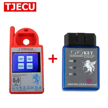 

Mini CN900 Transponder Key Programmer 1.20.2.15 Plus TOYO Key OBD II Key Pro for 4C 46 4D 48 G H Chips