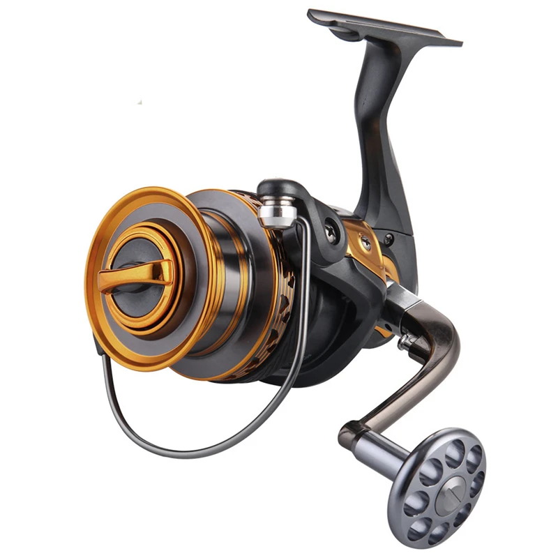 

2017 NEW Design Aluminum Spool Spinning Reel 4000-7000 Series 13+1BB Ball Bearings Long Distance Surfcasting Reel Fishing Reel