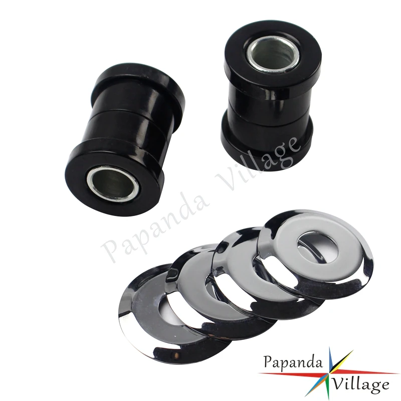 

Black Motorcycle Handlebar Riser Bushings Handle Bar Riser Bushing Kits for Harley Big Twins Sportsters 1973-2003
