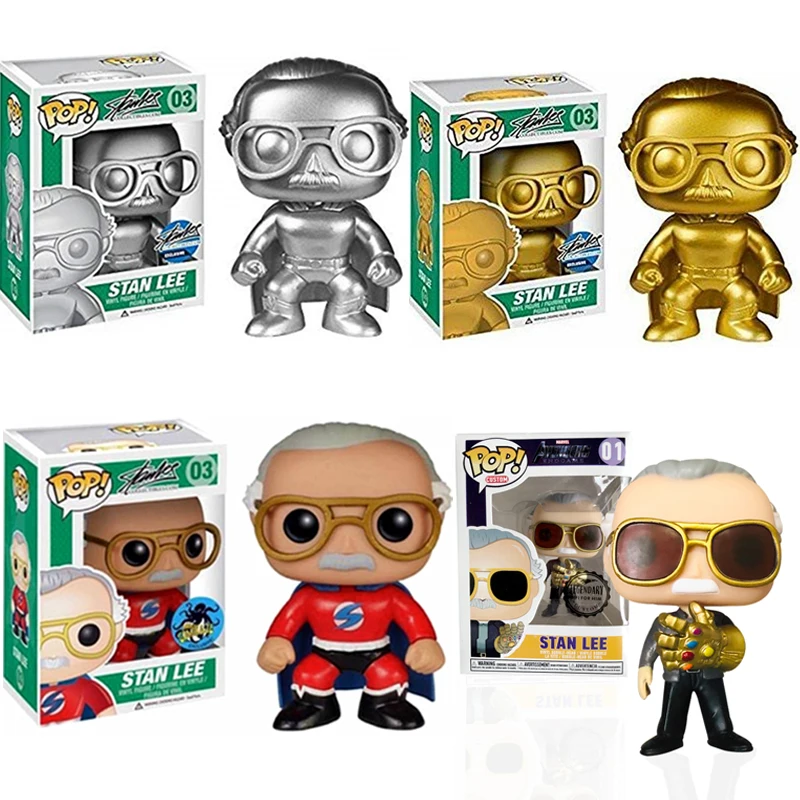 FUNKO POP Marvel Ограниченная серия Мстители: Endgame Stan Lee #03 фигурка модель игрушки для