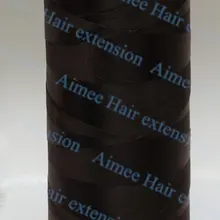 Плетение нитей для машины наращивание волос профессиональные аксессуары для волос инструменты D. коричневый 1 шт. шпилька для волос линии 4 типа в подарок