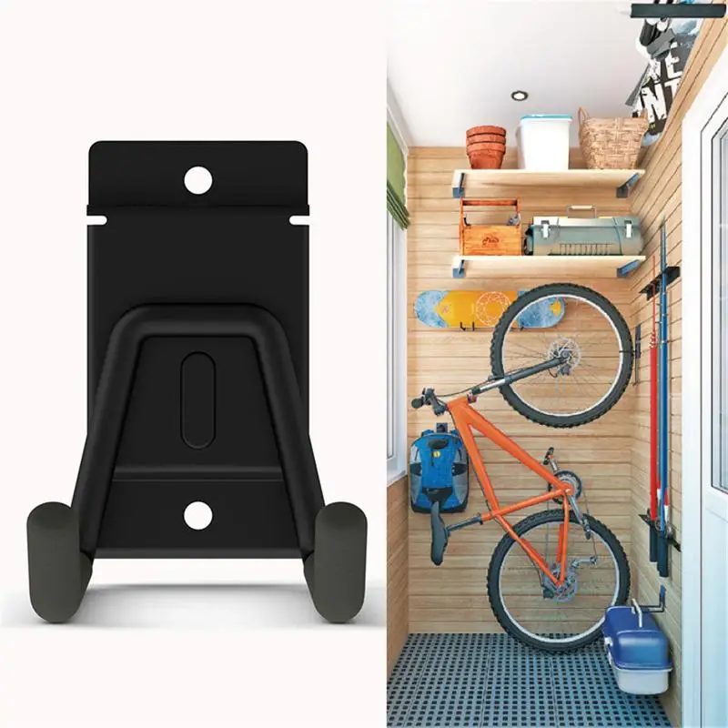 Heavy Duty Hook Bicycle Wall Mounted Garage Storage Shed For Garden
