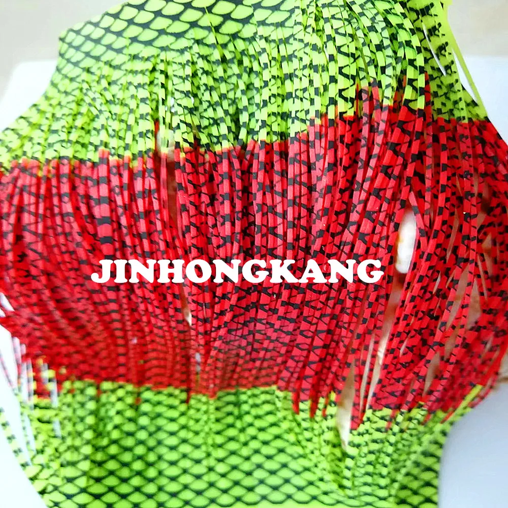 

200 strands Silicone Skirts Fishing Accessories, DIY spinnerbatis buzzbaits rubber jig lures, Salty Squid Rubber---73