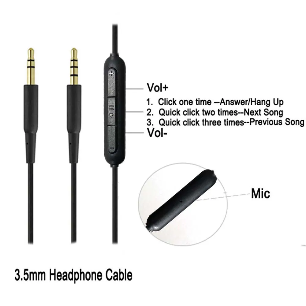 E4285-Earphone Cable with MIC-4