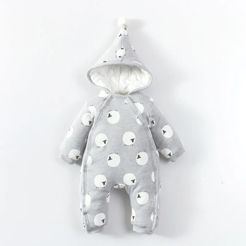 

Newborn Baby Rompers Boy Girl Clothes Autumn Winter Cotton Infant Jumpsuit Long Sleeve Rompers Costumes Romper one piece