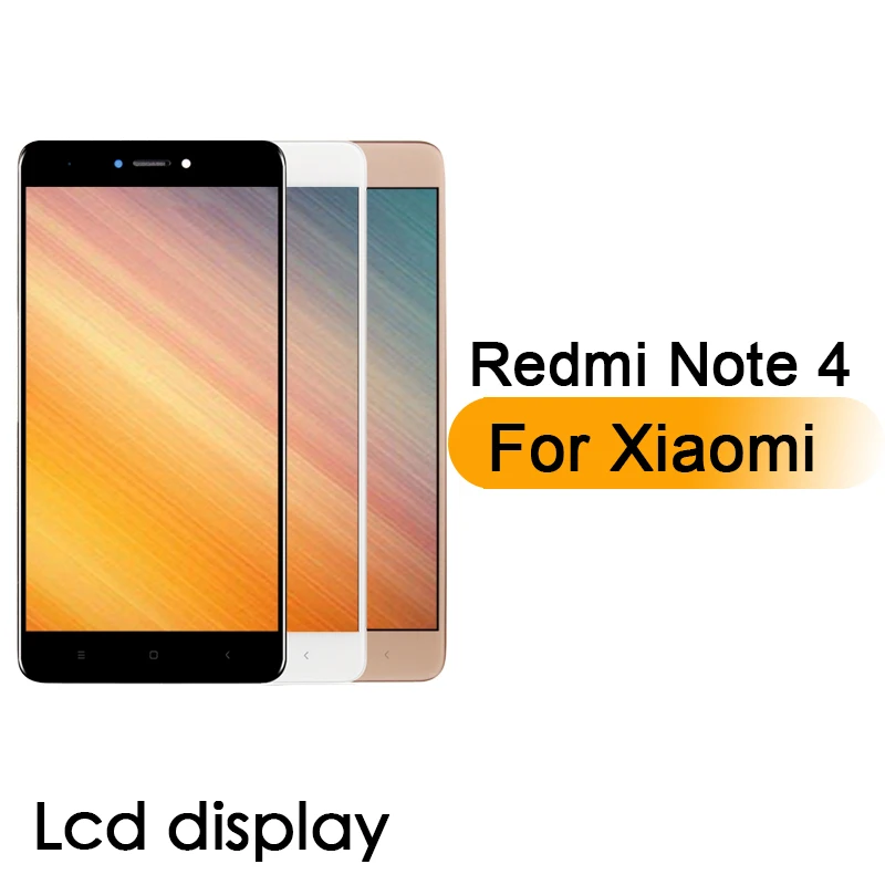 

5.5'' IPS LCD Display Touch Screen Digitizer With Frame For XIAOMI Redmi Note 4 MTK Helio X20 Version LCD