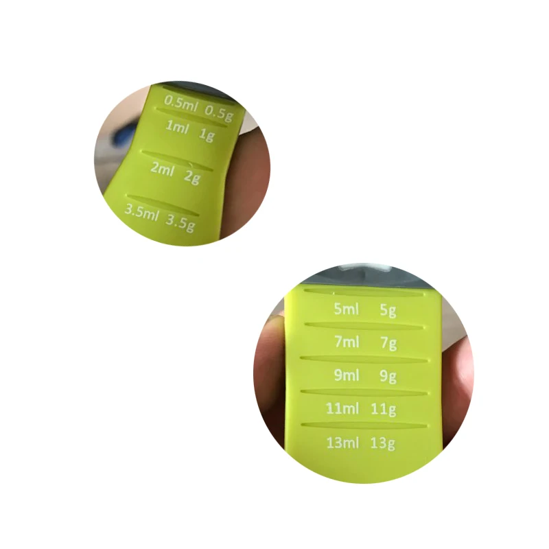 LIYIMENG Measure Cup Double End Nine Stalls Adjustable Scale Measuring Spoons Metering Spoon Baking Tool Kitchen Scales Accessories10
