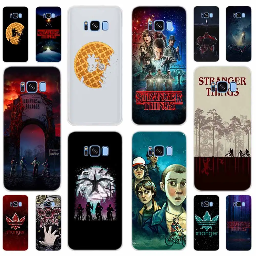 Чехол для телефона с рисунком из мультфильма очень странные дела Samsung Galaxy S8 S9 S10 S20