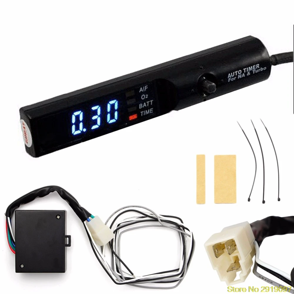 

New Arrive Universal APEXI Auto Timer For NA & Turbo Black Pen Control White LED Unit Drop Shipping Support