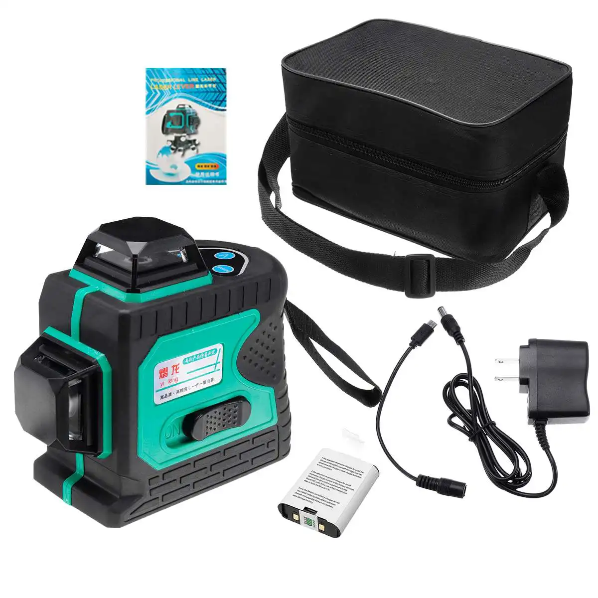 

ZEAST Blue-green Light 3D 12 Line Outdoor Strong Laser Level Infrared Light High-precision Automatic Waterproof Measuring Tool