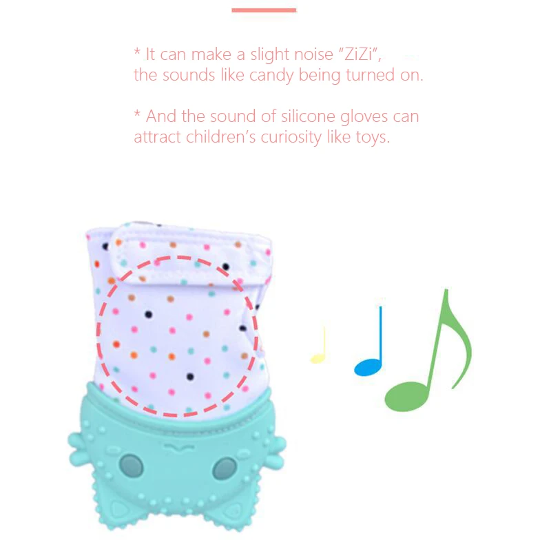 Baby Silicone Teether Pacifier Glove (4)