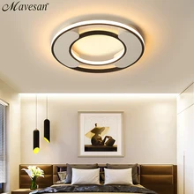 Акриловые современные светодиодные потолочные светильники для гостиной, спальни, столовой, комнатная потолочная лампа освещение, осветительный прибор