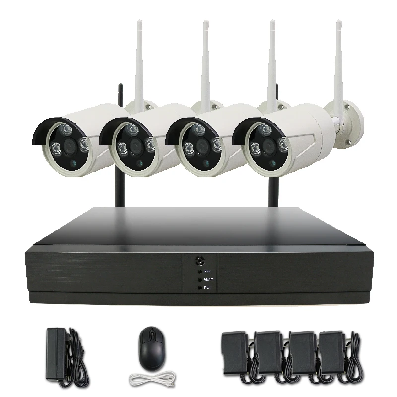 

HD 4CH CCTV System Set FULL 1080P DVR 4PCS 1.3 MP 1920TVL IR Outdoor Security Camera System 4 Channel Video Surveillance Kit