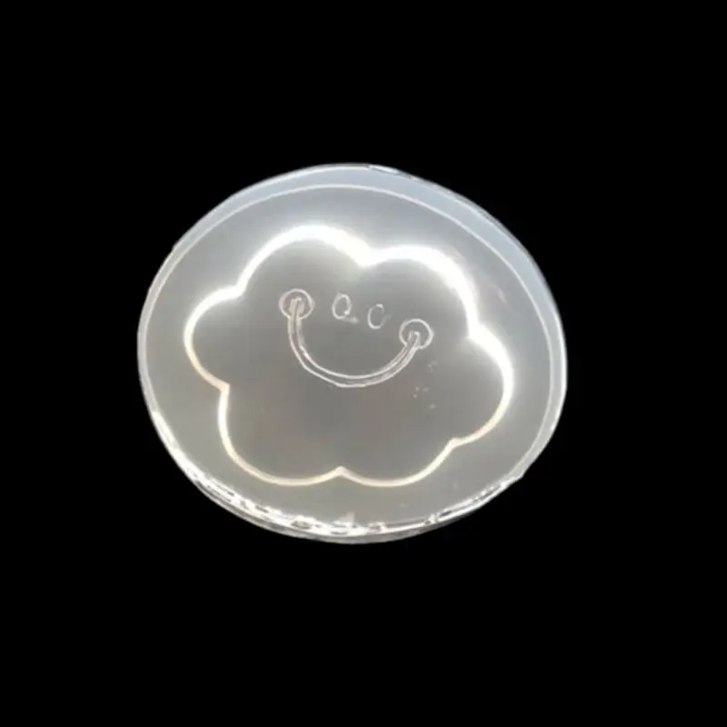 Улыбка Радуга облако силиконовые формы печенье, фондан, пирог DIY Смола ювелирных изделий - Цвет: 2