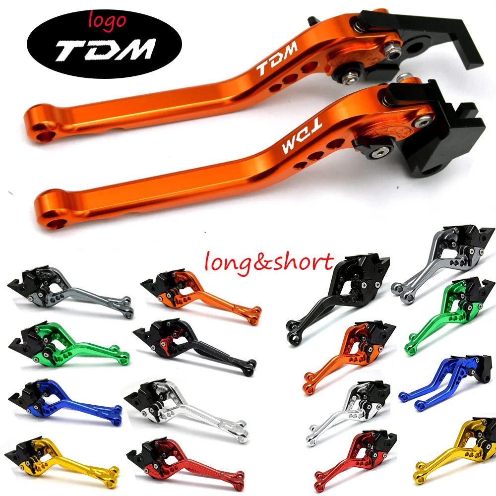 

Короткие и длинные для Yamaha TDM 850 TDM850 1991-2002 Мотоциклетные аксессуары ЧПУ Рычаги тормозной муфты