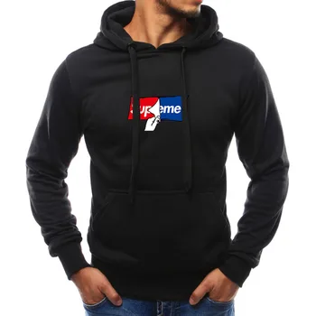 

Autumn New Fashion Men's Hooded Sweatshirts Brand Casual Hoodies Young Style Streetwear Printed Pullovers Male