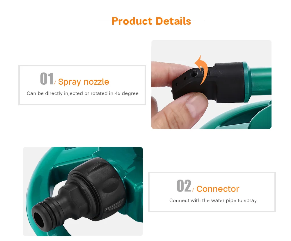 Automatic Garden Water Sprinkler 12
