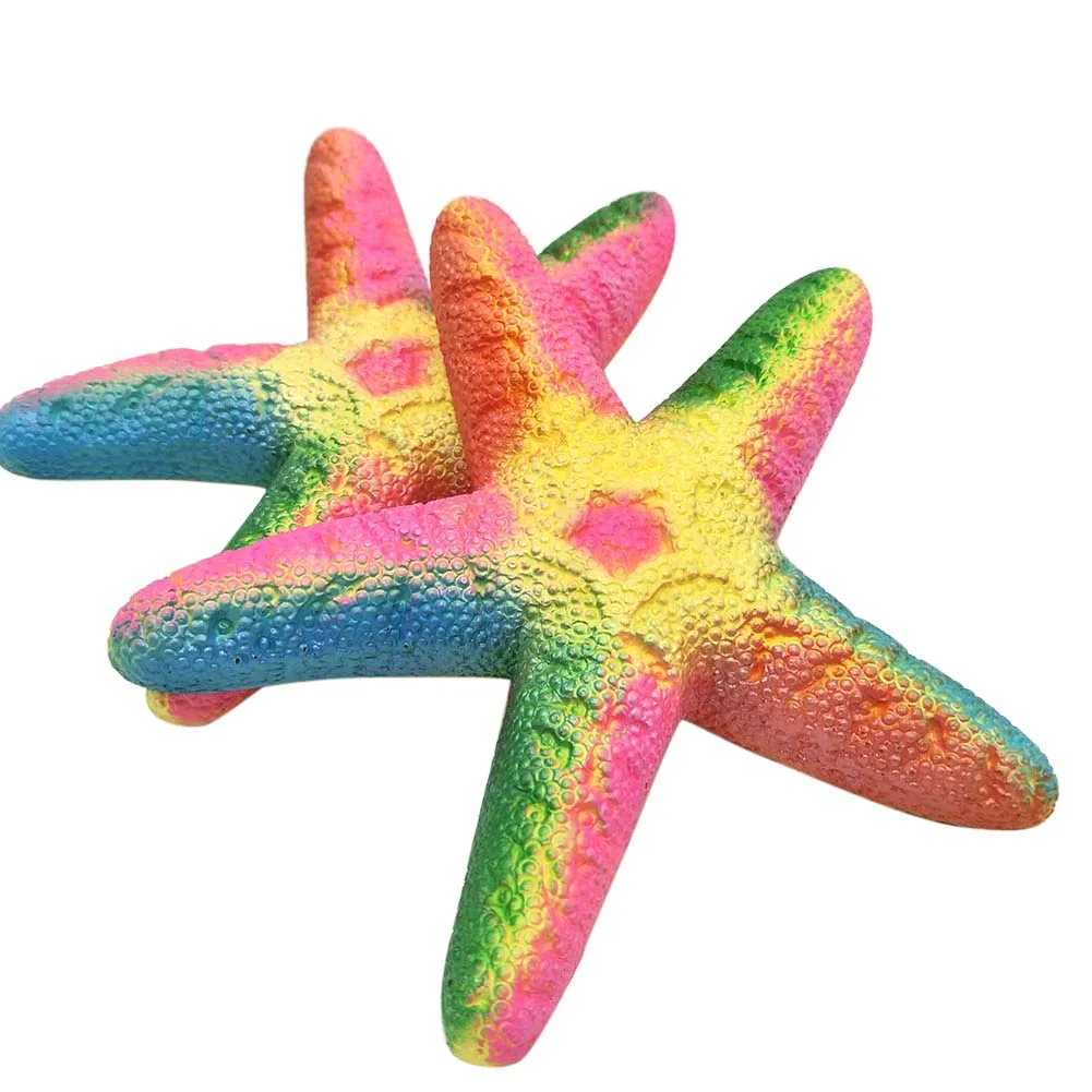 Мягкий медленный рост Squishies Squeeze игрушки Симпатичные разноцветные звезды стресса игрушки для детей и взрослых Squeeze ToysAN88