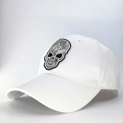 LDSLYJR personality skull embroidery cotton Baseball Cap hip-hop cap Adjustable Snapback Hats for men and women 277