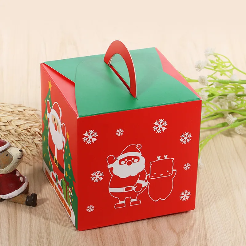 1pcs cartoon diy portable christmas apple cookies candy gifts aeproduct getsubject