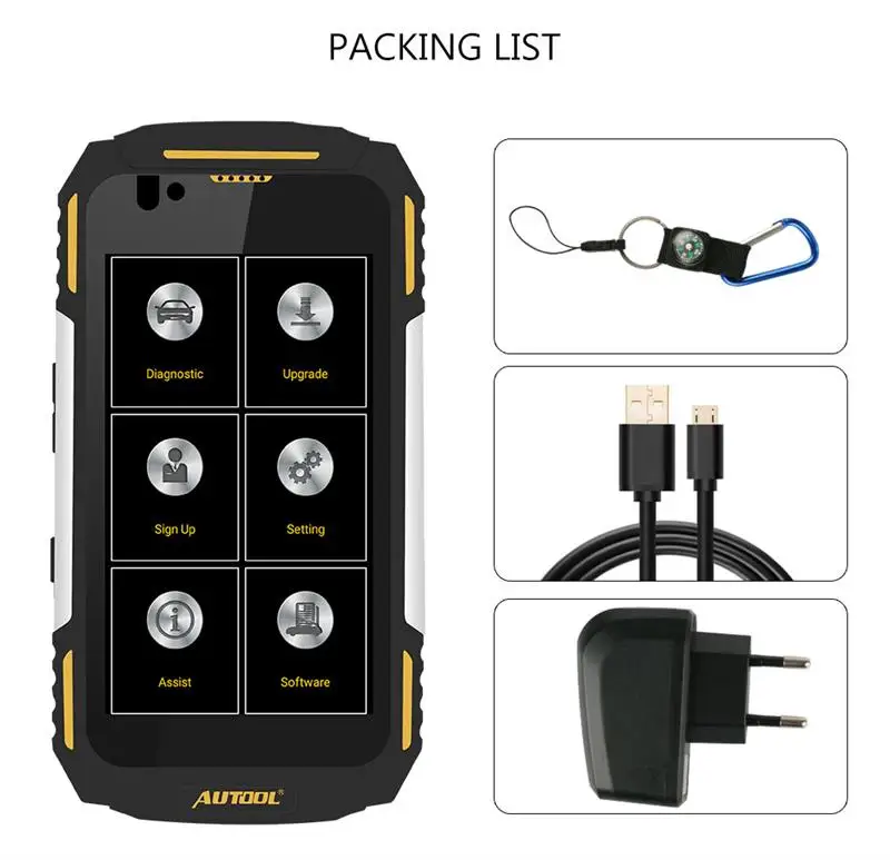 AUTOOL CS BOX Pro Wi Fi Multi Системы диагностики с Quad core Android 5 1 IP67 Рабочая платформа защитой