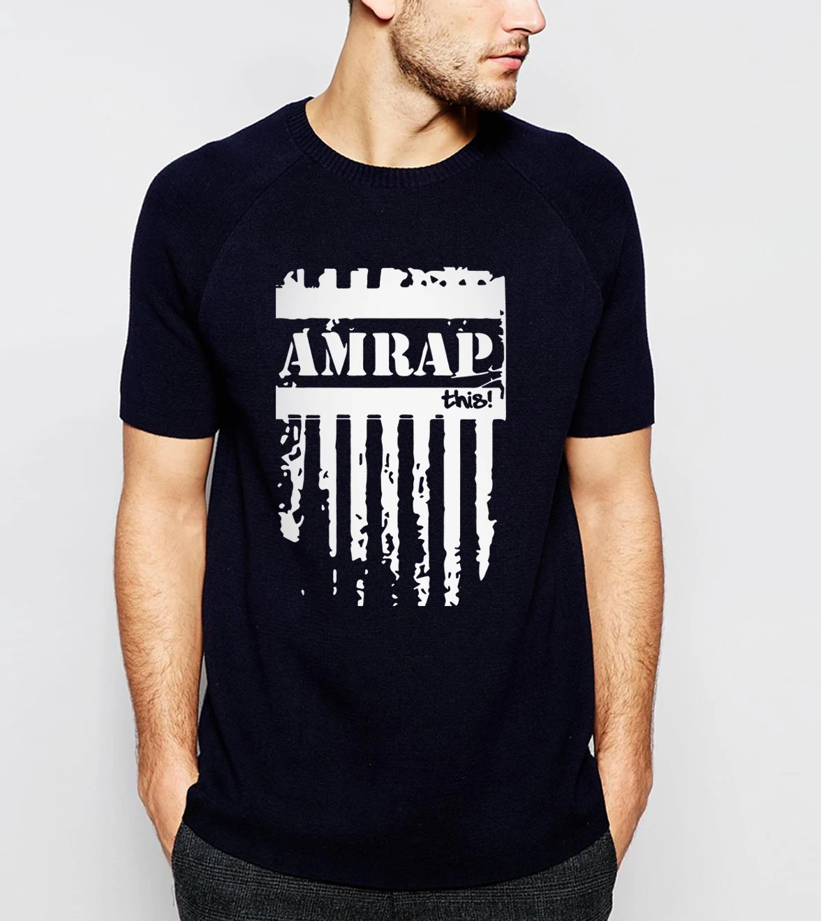 

Lasting Charm Hot Crossfit Amrap Men T Shirt Cotto Sports T-shirts Fitness Camisetas Hombre