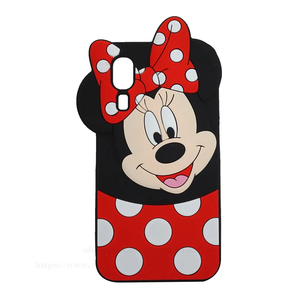 

Silicone Case 5.0'' For Samsung Galaxy A2 Core Case 2019 3D Cartoon Smiling Minnie Cover For Samsung A 2 Core A2Core Cases A260F