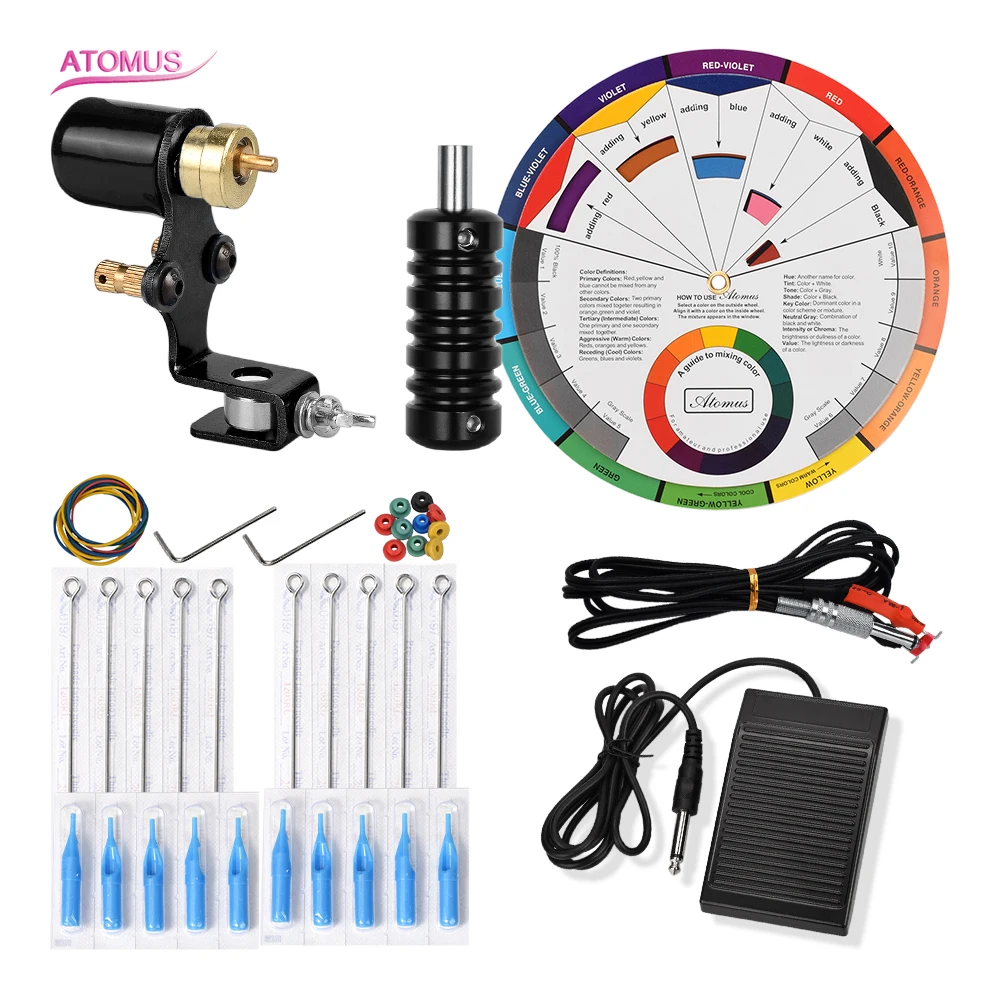 

Tattoo Machine Tattooo Tatuar Profesional Tattoo Pen Rotativa Machine Set Para Professional Rotary Tatouage Rotative De Tatuage