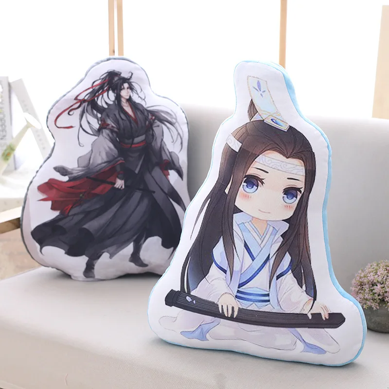 Giancomics 50 см Mo Dao Zu Shi Wei Wuxian Lan Wangji плюшевая гуманоидная Подушка валик Grandmaster Demonic