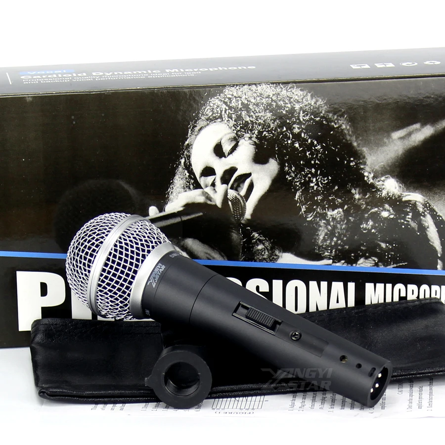Качественный SM 58 переключатель Ручной вокальный динамический проводной микрофон профессиональный микрофон для записи видео SM 58SK Поющий караоке микрофон