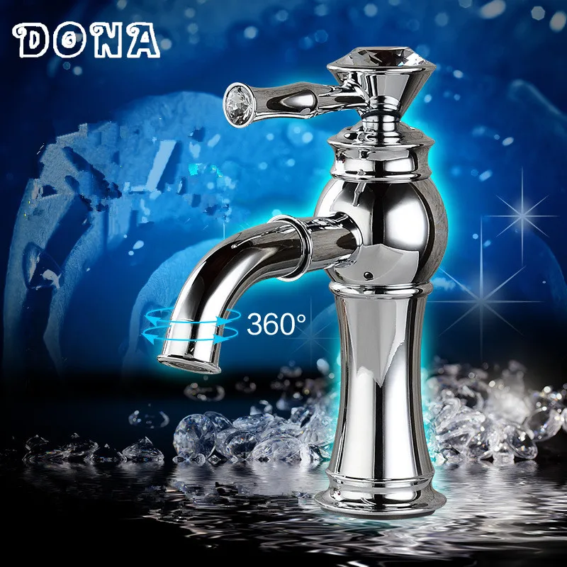 acquista all'ingrosso online cristallo bagno rubinetto da ... - Singolo Foro Rubinetti Lavandino Del Bagno acquista all'ingrosso online cristallo bagno rubinetto da ... - Singolo Foro Rubinetti Lavandino Del Bagno