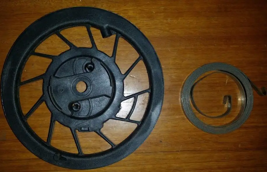 

RECOIL PULLEY REWIND SPRING 498144 281504 FITS BRIGGS & STRATTON 5HP 5.0HP Horizontal 6 HP Intek STARTER FREE SHIPPING