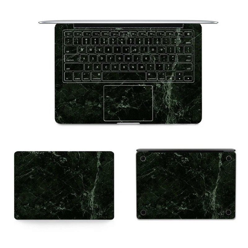 Черная мраморная серия наклейка для ноутбука s для Macbook Air Pro retina 11 13 15 наклейка для ноутбука для Macbook new pro 13 15 крышка