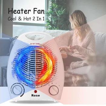 

2000W Portable Electric Space Heater Fan 220V Eersonal Space Warmer Electric Radiator 3 Heating Setting Winter Warmer Machine