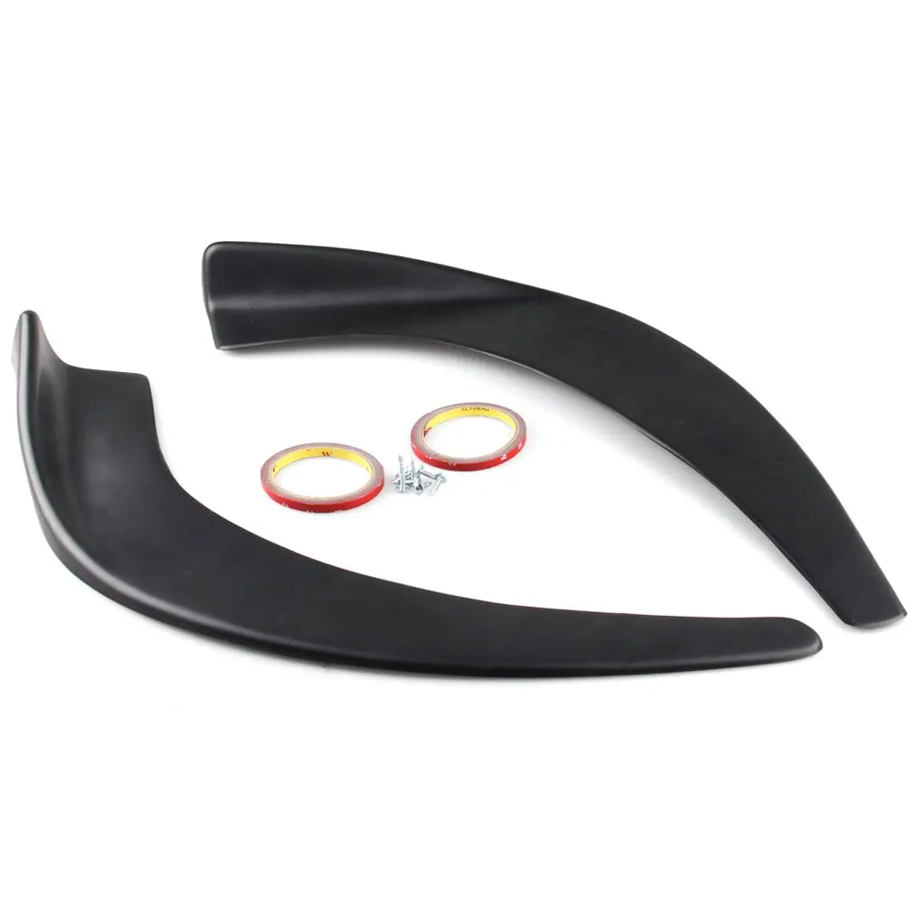 

Bumper Front Lip Universal Fender Body Exterior Car Fender Flare Wheel Lip Rubber Protector Body Kit Trim Auto Replacement