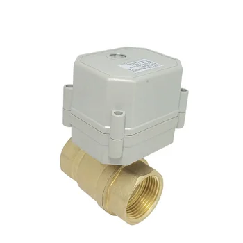 

DN15~DN50 2inch HVAC System 2 Way Residential Home Water Fluid Control Electric Ball Valve Brass Electronic Motorized Ball Valve