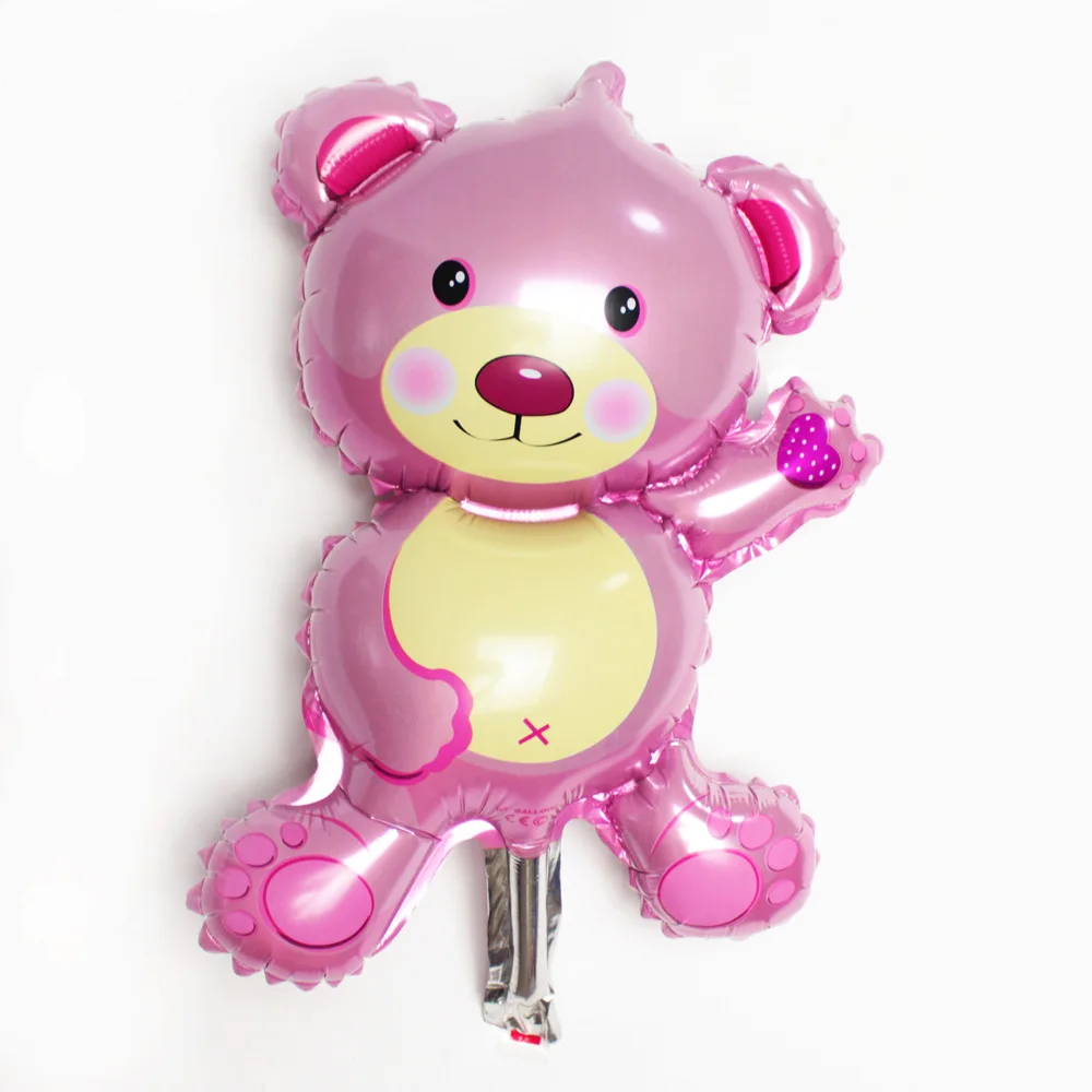 

86x54CM Big CartoonTeddy Bear Foil Balloons Baby Shower Supply Birthday Party Decoration For Kids Children Toy Gender Reveal