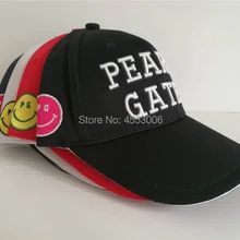 Новое улыбающееся лицо Кепка для гольфа Высокое качество регулируемые перламутровые ворота шапки спортивные Гольф мужские и женские кепки 4 цвета