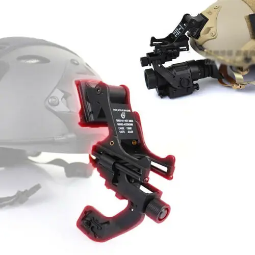 

Nylon/Metal J Arm Bracket + Helmet Mount set For NVG Single Night Vision Goggles
