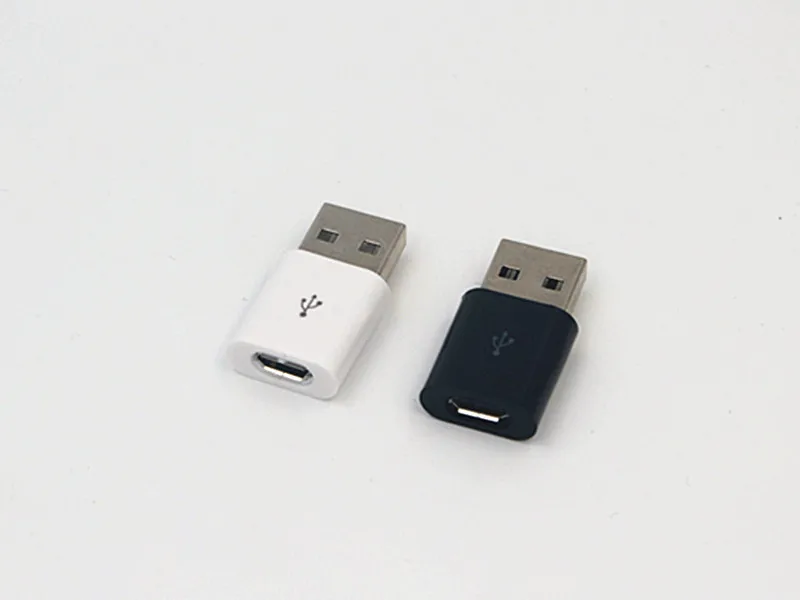 Micro USB женщина к USB разъем Мужской конвертер адаптер Мужской 2 Женский для мобильных смартфонов адаптер