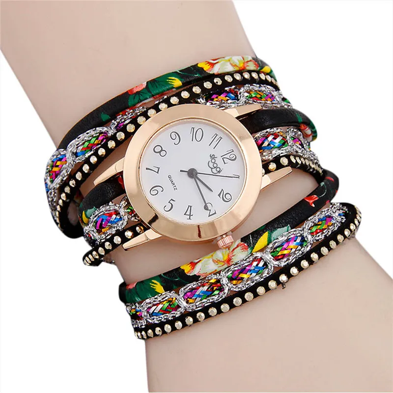 Для женщин тонкий кожаный браслет женские часы кварцевые часы модные Повседневное женское платье наручные Relogio Feminino# D