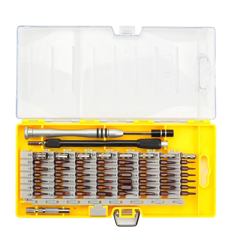 

Magnetic Screwdriver Set 60 in 1 Electronic Precision Screwdriver Repair Tool Set Multifunction Cellphone Tablet Repair Tool