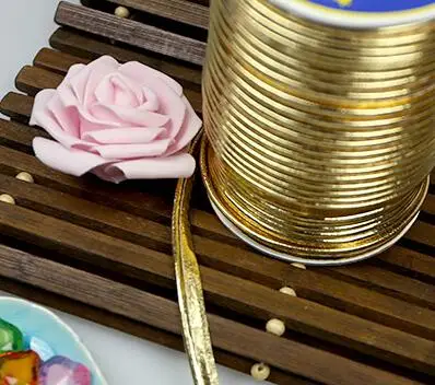 

5Yards Gold Faux Leather Insertion Cord Flanged Rope Piping Upholstery Sewing