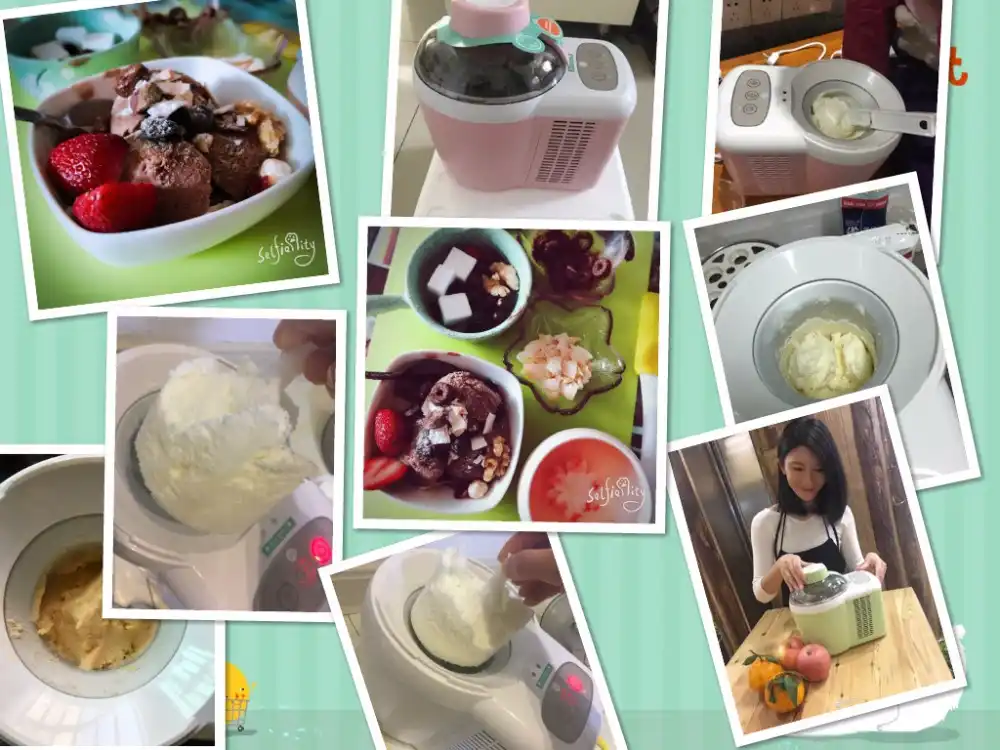 ホーム全自動インテリジェントアイスクリームマシン家庭用製氷機0 5l 2 240vソフトクリーム四色 Cream Machine Soft Ice Creamice Cream Machine Aliexpress